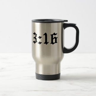 john 3:16 christian bible verse travel mug