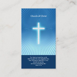 John 3:16 - Christian Business Card