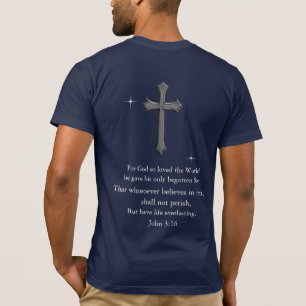 John 3:16 Christian  T-Shirt