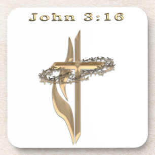 John 3:16 coaster