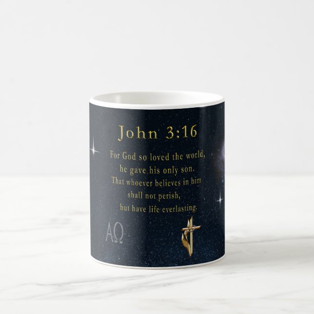 John 3:16 coffee mug (Center)