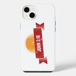 John 3:16 Design Vintage Look iPhone 14 Plus Case