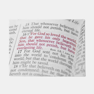 John 3:16 doormat