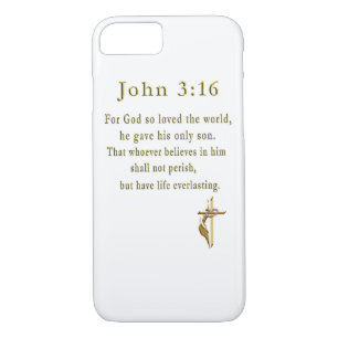 John 3:16 gifts iPhone 8/7 case