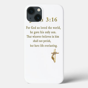 John 3:16 gifts iPhone 13 case