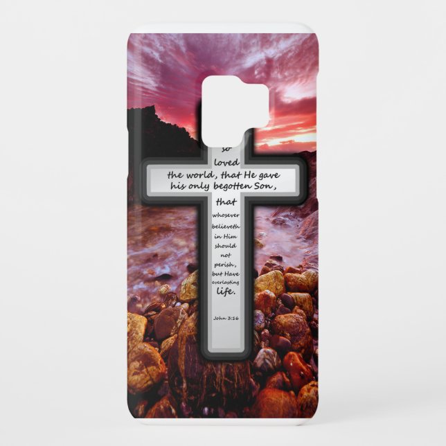 John 3:16 Gifts Case-Mate Samsung Galaxy Case (Back)