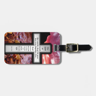 John 3:16 Gifts Luggage Tag