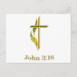 John 3:16 gifts postcard