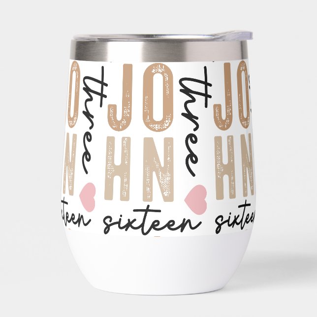 John 3:16 Hearts (Left)