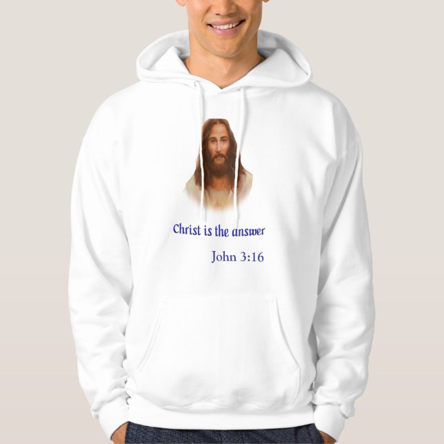 John 3:16 hoodie (Front)