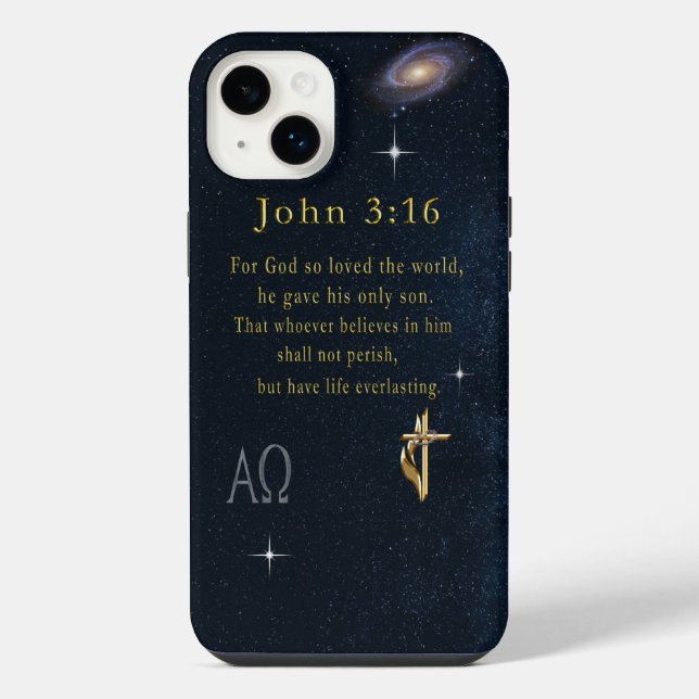 John 3:16 iPhone case (Back)