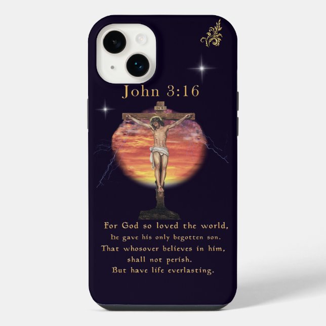 John 3:16 iPhone case (Back)