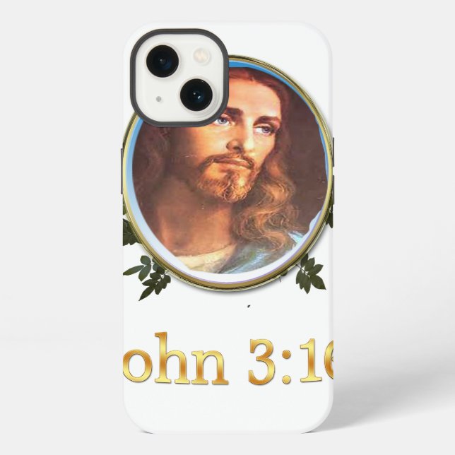 John 3:16 iPhone case (Back)