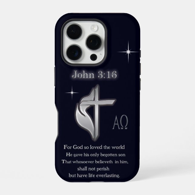 John 3:16 iPhone case (Back)