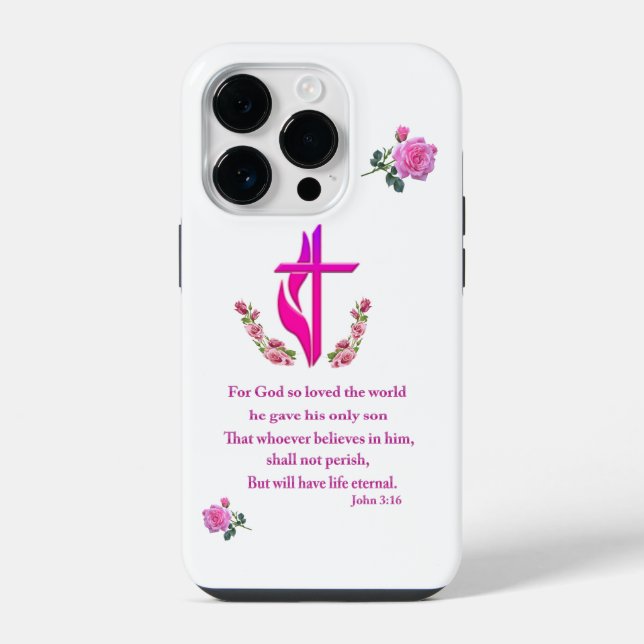 John 3:16 iPhone case (Back)