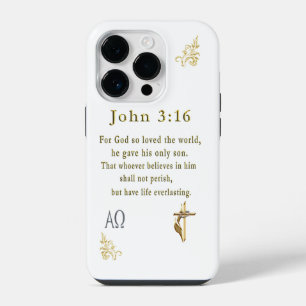 John 3:16 iPhone 14 pro case