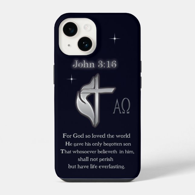 John 3:16 iPhone case (Back)