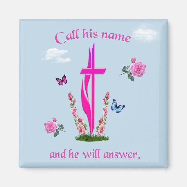 John 3:16 magnet (Front)