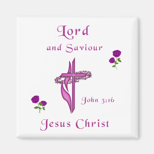 John 3:16 magnet (Front)