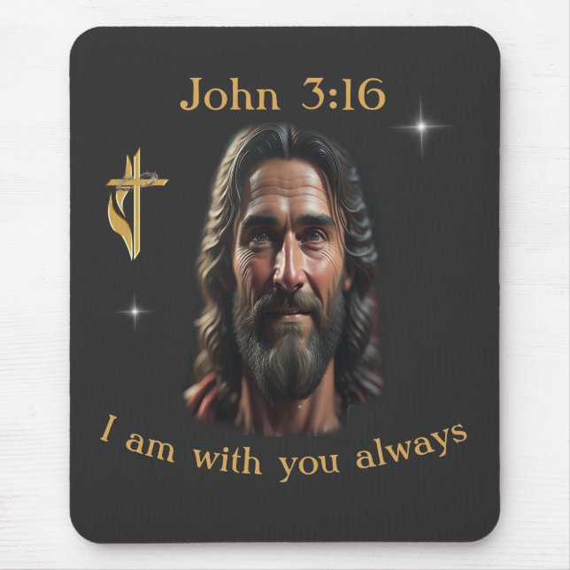 John 3:16 mouse pad (Front)