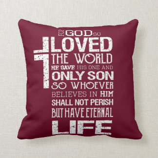 John 3:16 Pillow