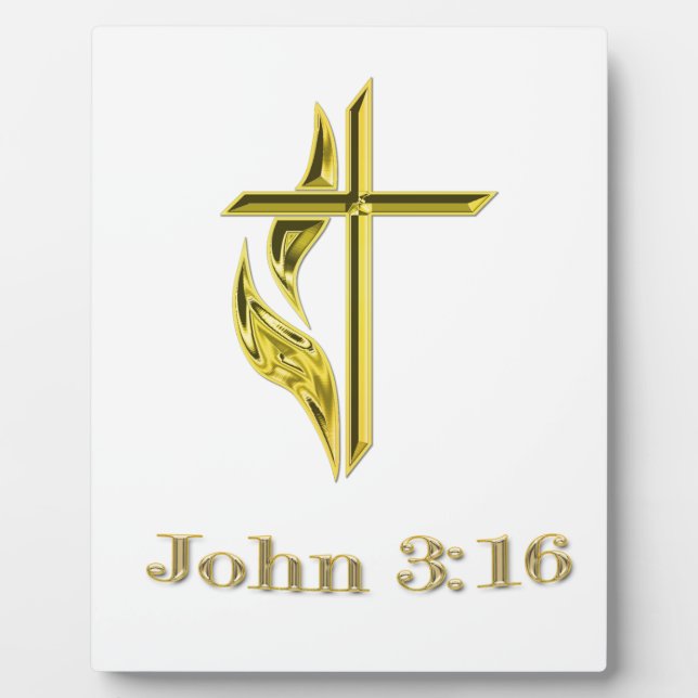 John 3:16 plaque (Front)