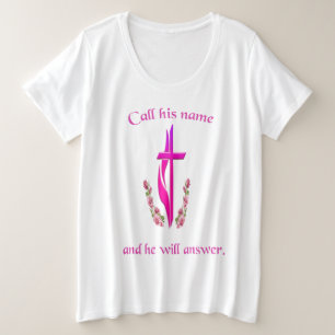 John 3:16 plus size T-Shirt