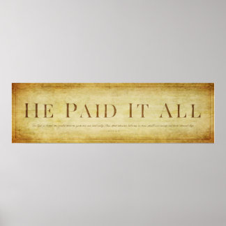 John 3:16 poster