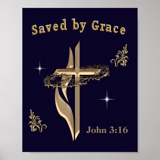 John 3:16   poster (Front)