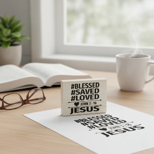 John 3:16 Rubber Stamp