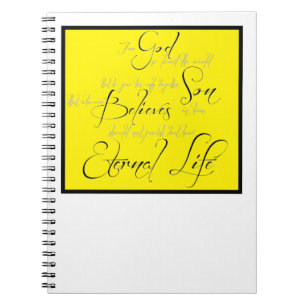 John 3:16 script notebook