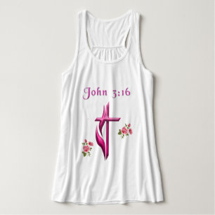 John 3:16 scripture singlet
