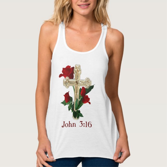 John 3:16 singlet (Front)