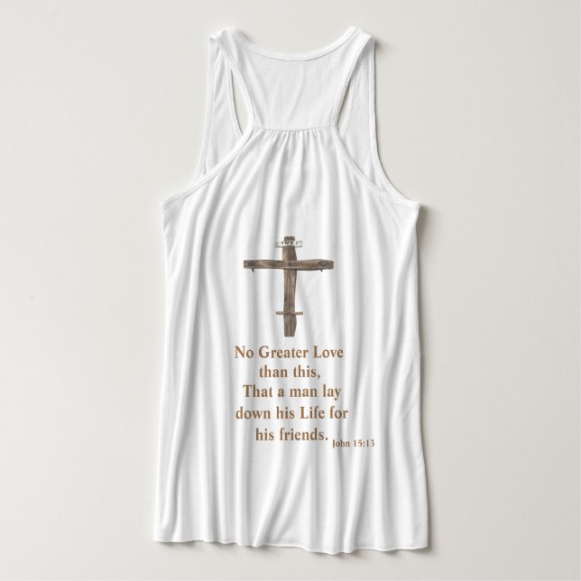 John 3:16 singlet (Design Back)