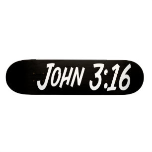 John 3:16 skateboard