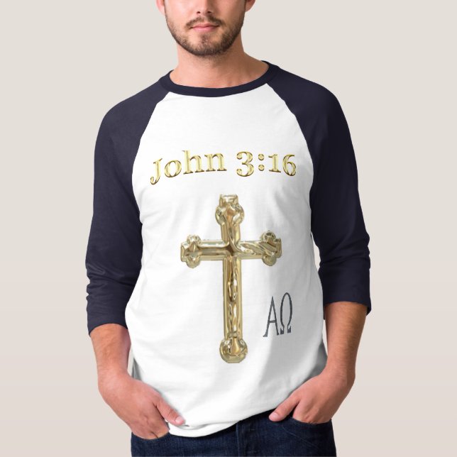 John 3:16 T-Shirt (Front)