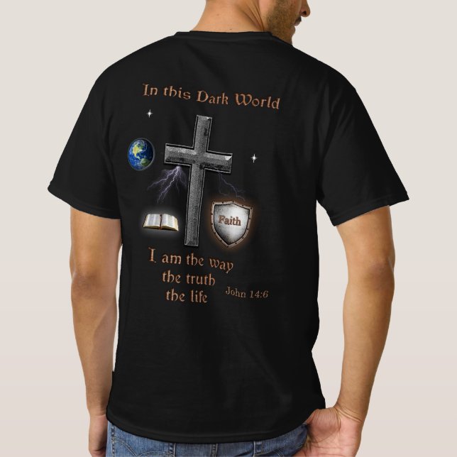 John 3:16 T-Shirt (Back)