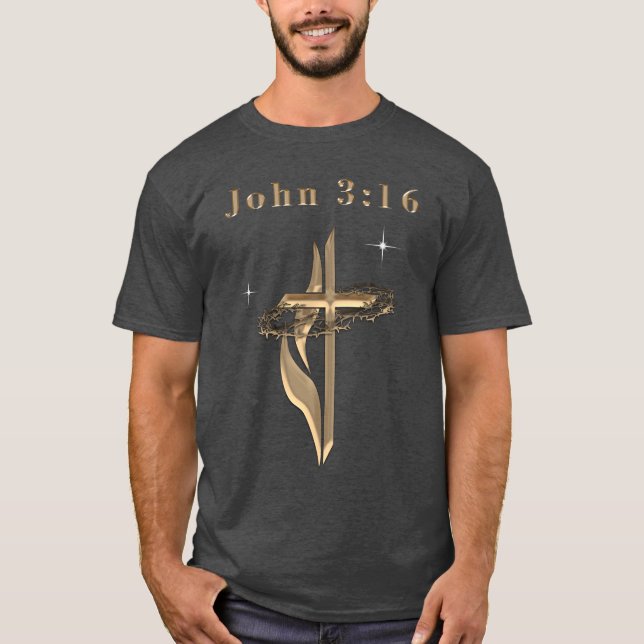 John 3:16 T-Shirt (Front)