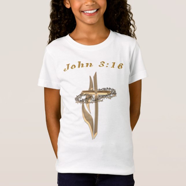 John 3:16 T-Shirt (Front)