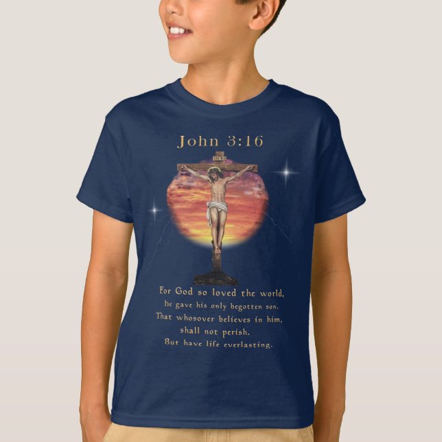 John 3:16 T-Shirt (Front)