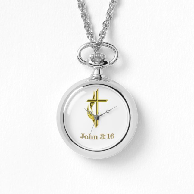John 3:16 t-shirts and more watch (Front)