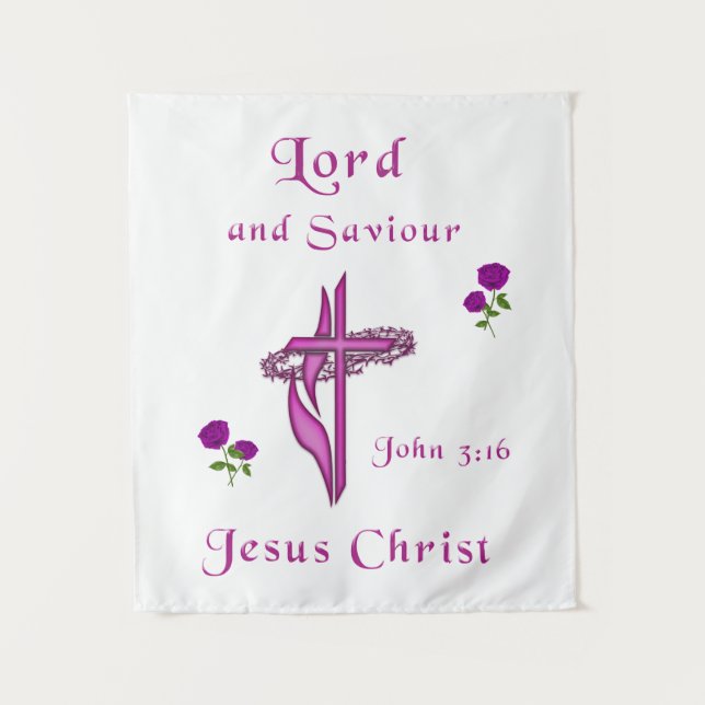 John 3:16 tapestry (Front)