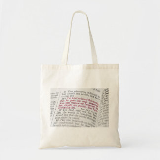 John 3:16 tote bag