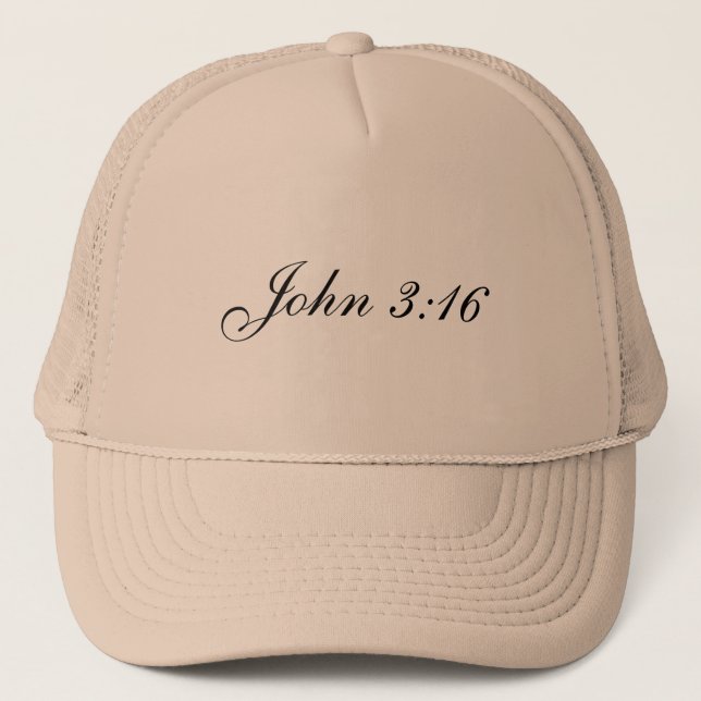John 3:16 Trucker Hat (Front)