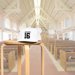 John 3:16  trucker hat<br><div class="desc">The most famous verse in the Bible—For God So Loved The World... John Three Sixteen/John 3:16. Trendy sports typography in black.</div>