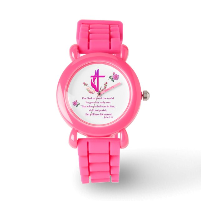 John 3:16 watch (Front)