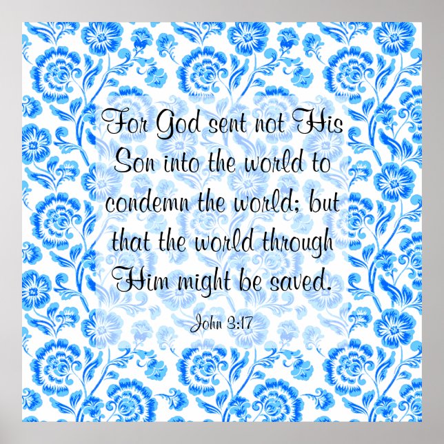 John 3:17 Poster (Front)