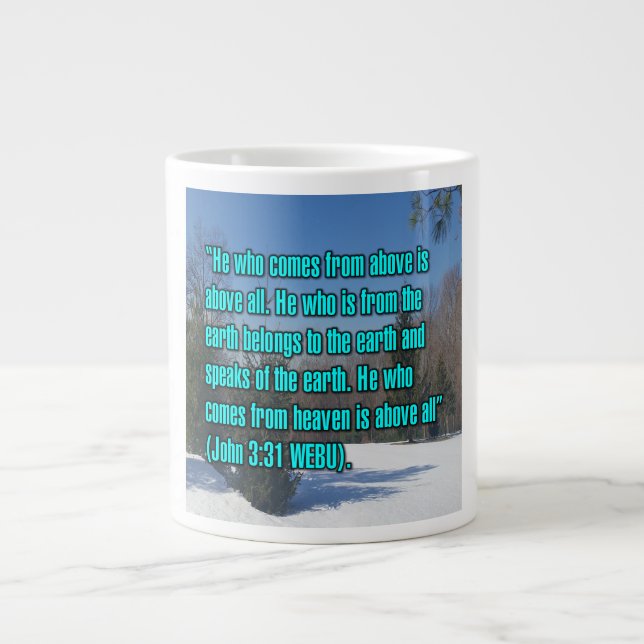 John 3:31 WEBU Mug (Front)