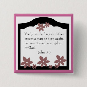 John 3-3 Kingdom of God button