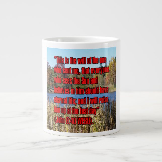 John 6:40 WEBU Mug (Front)